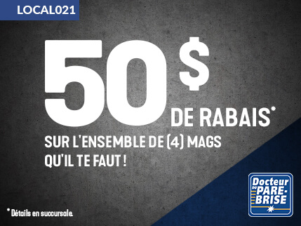 LOCAL021 50$ rabais mags