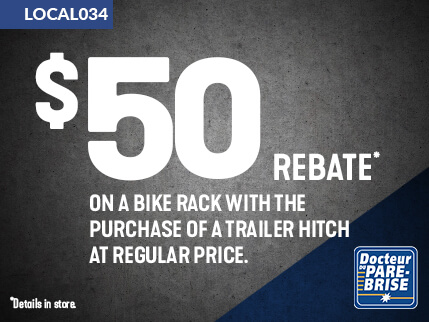 LOCAL034 50$ rebate bike rack
