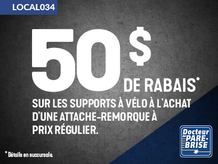 LOCAL034 50$ rabais supports velo attache remorque